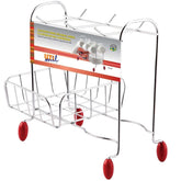 Porta 6 Xícaras Pires Cafezinho Suporte Cápsulas Guardanapo Aramado